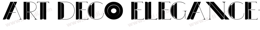 Art Deco Elegance字体转换 Art Deco Elegance字体转换
